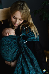 Ring sling Ocean Wildness - S (1,7 m)