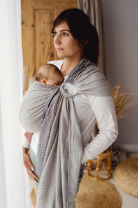 Ring sling TENCEL™ Calm Cube - L (2,3m)