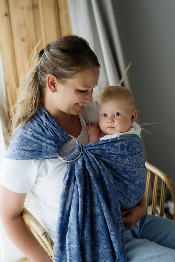 Ring sling Linen Lotus Breeze - S (1,7 m)