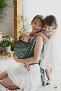 Šátek na nošení dětí Bamboo Verdelit vel. 4