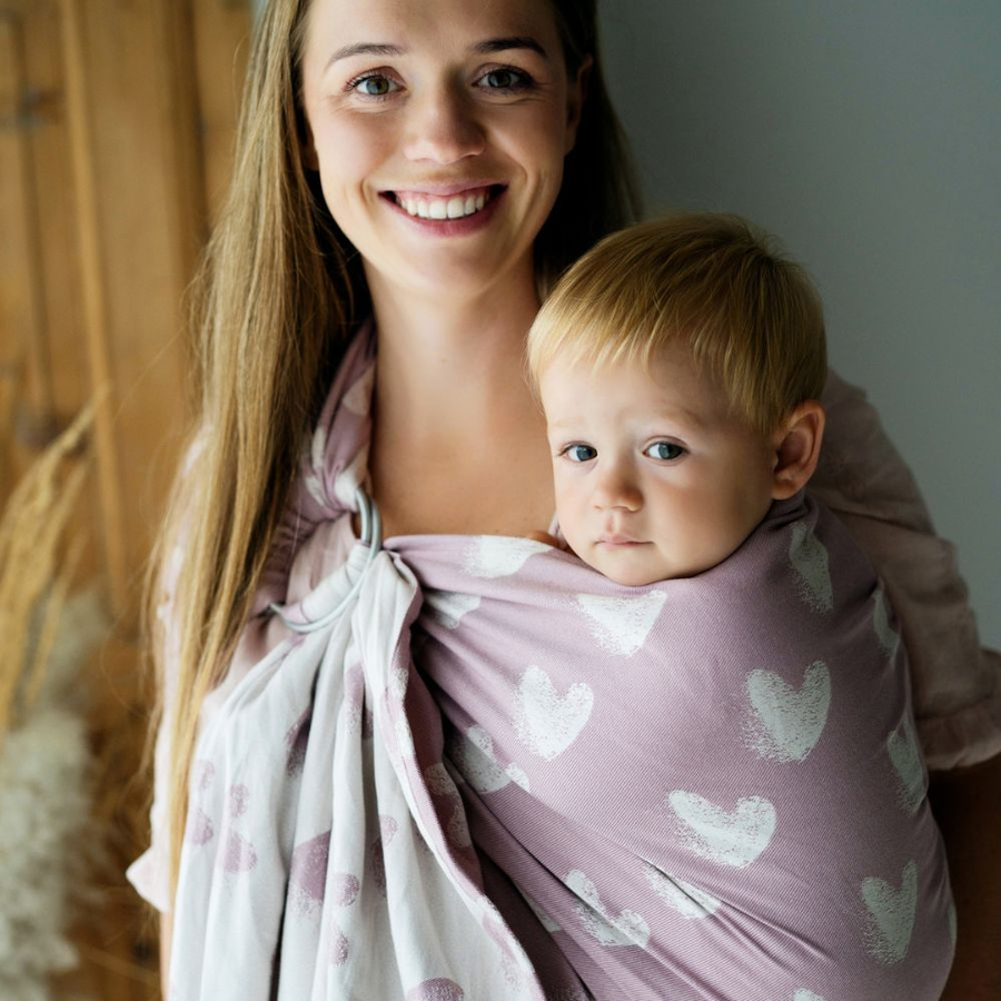 Ring sling Hazy Love Rose - S (1,7m)