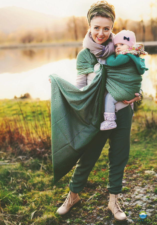 Ring sling Mossy Cube - M (2,0m)