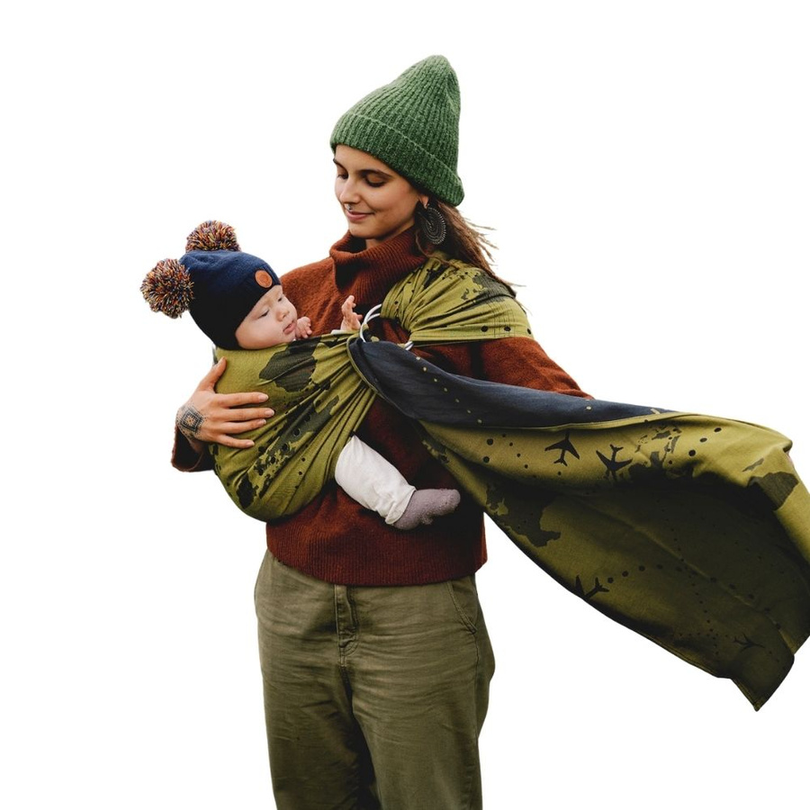 Ring sling Gold Wanderlust - M (2,0m)