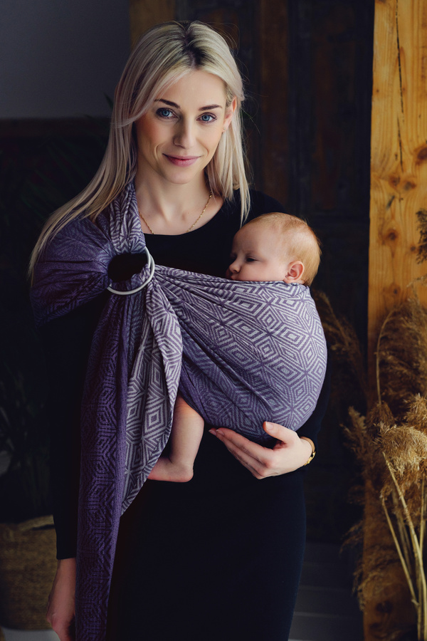 Ring sling TENCEL™ Iris Cube - S (1,7m)