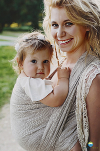 Šátek na nošení dětí Natural Wildness vel. 7