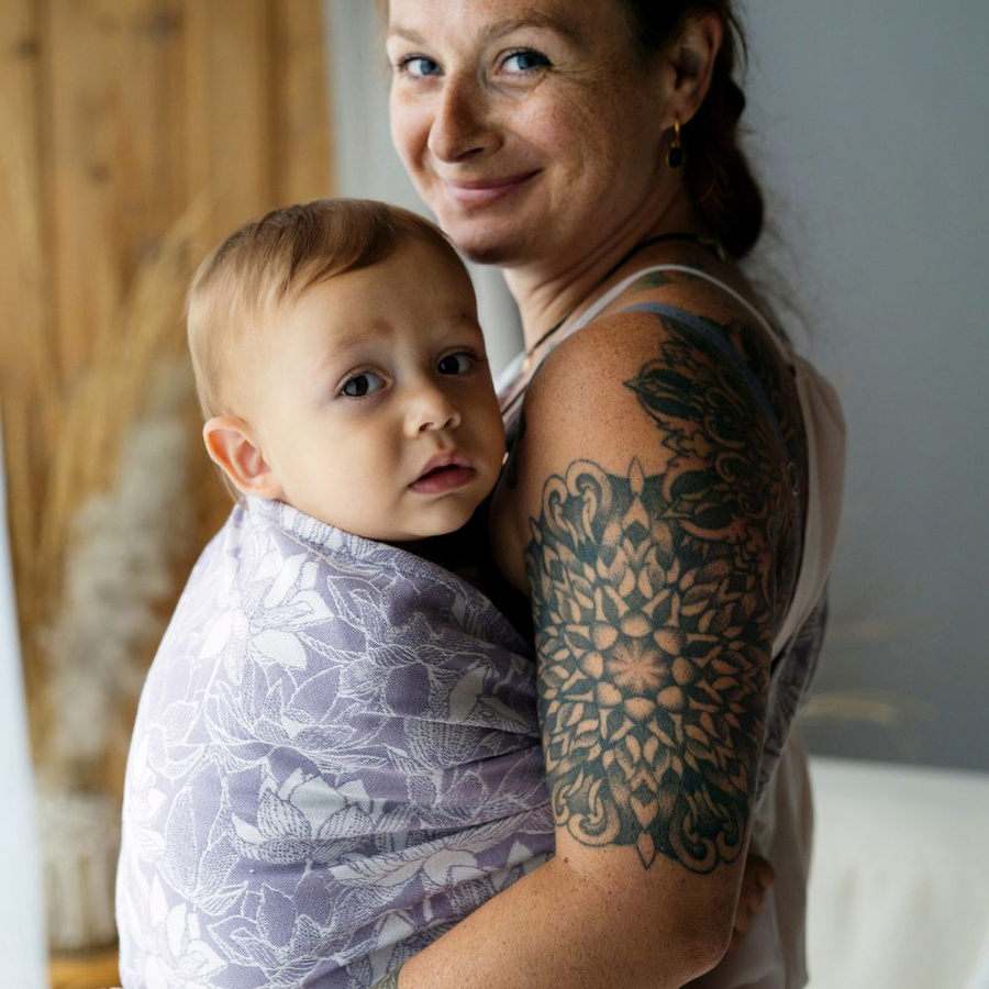 Ring sling Lotus Bloom - S (1,7m)