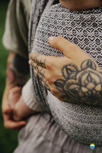 Šátek na nošení dětí Lovely Fog vel. 5