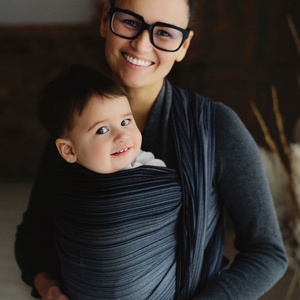 Šátek na nošení dětí Hematite - vel. 4