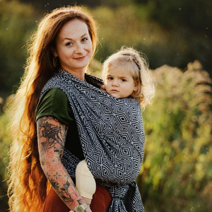 Šátek na nošení dětí Inky Cube vel. 8