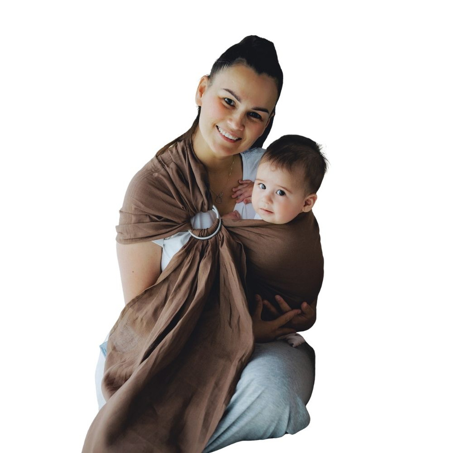 Ring sling Pure Linen Bali Wood - M (2 m)