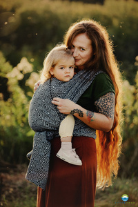 Šátek na nošení dětí Inky Cube vel. 4