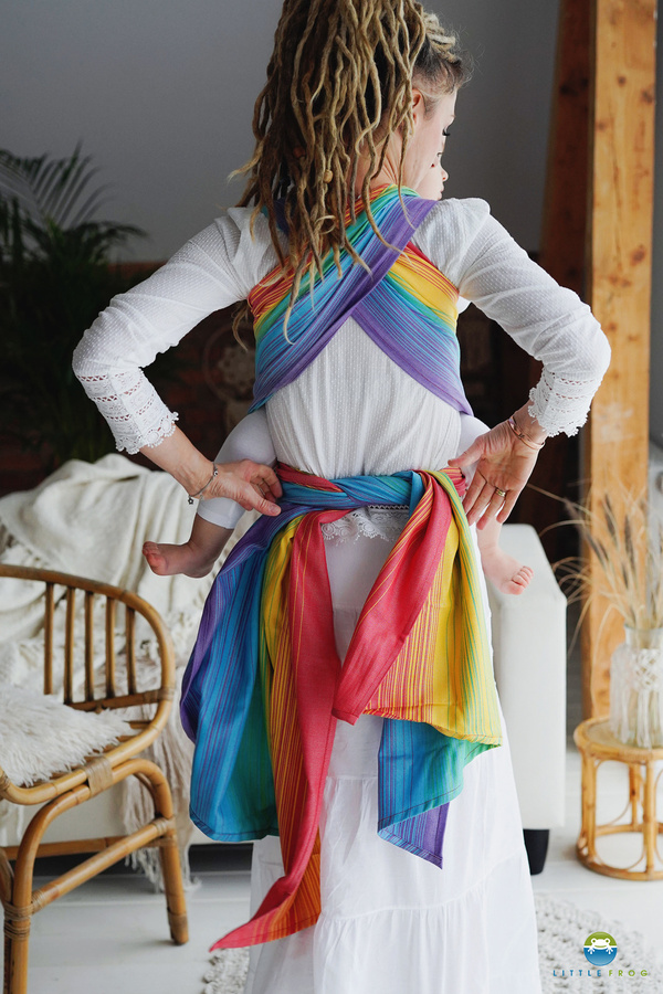 Šátek na nošení dětí TENCEL™ Daisy Agate - vel 4