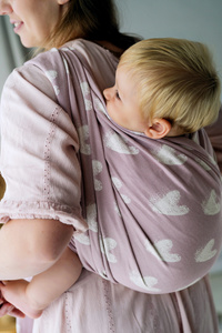 Šátek na nošení dětí Hazy Love Rose vel. 5