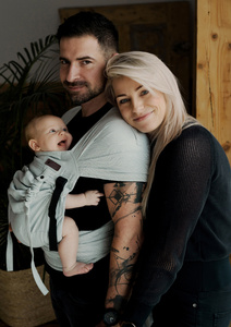 Dětské nosítko Cross Hybrid Linen Wildness